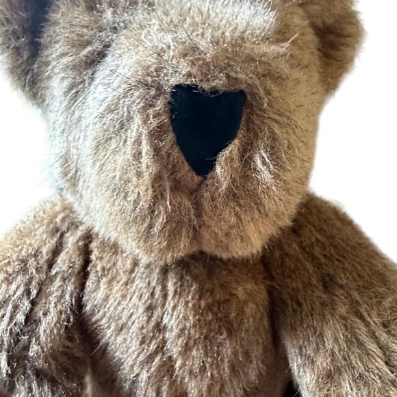 Vintage Vermont Teddy Bear Co. Plush Brown Bear Poseable - Picture 2 of 7